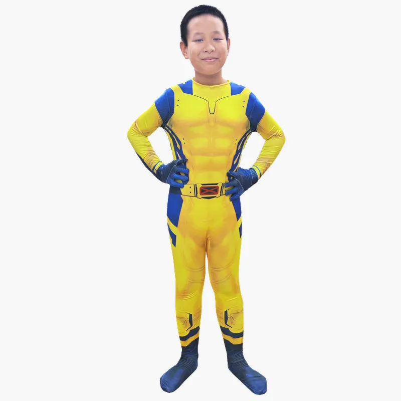 Новый комбинезон с принтом «Росомаха»