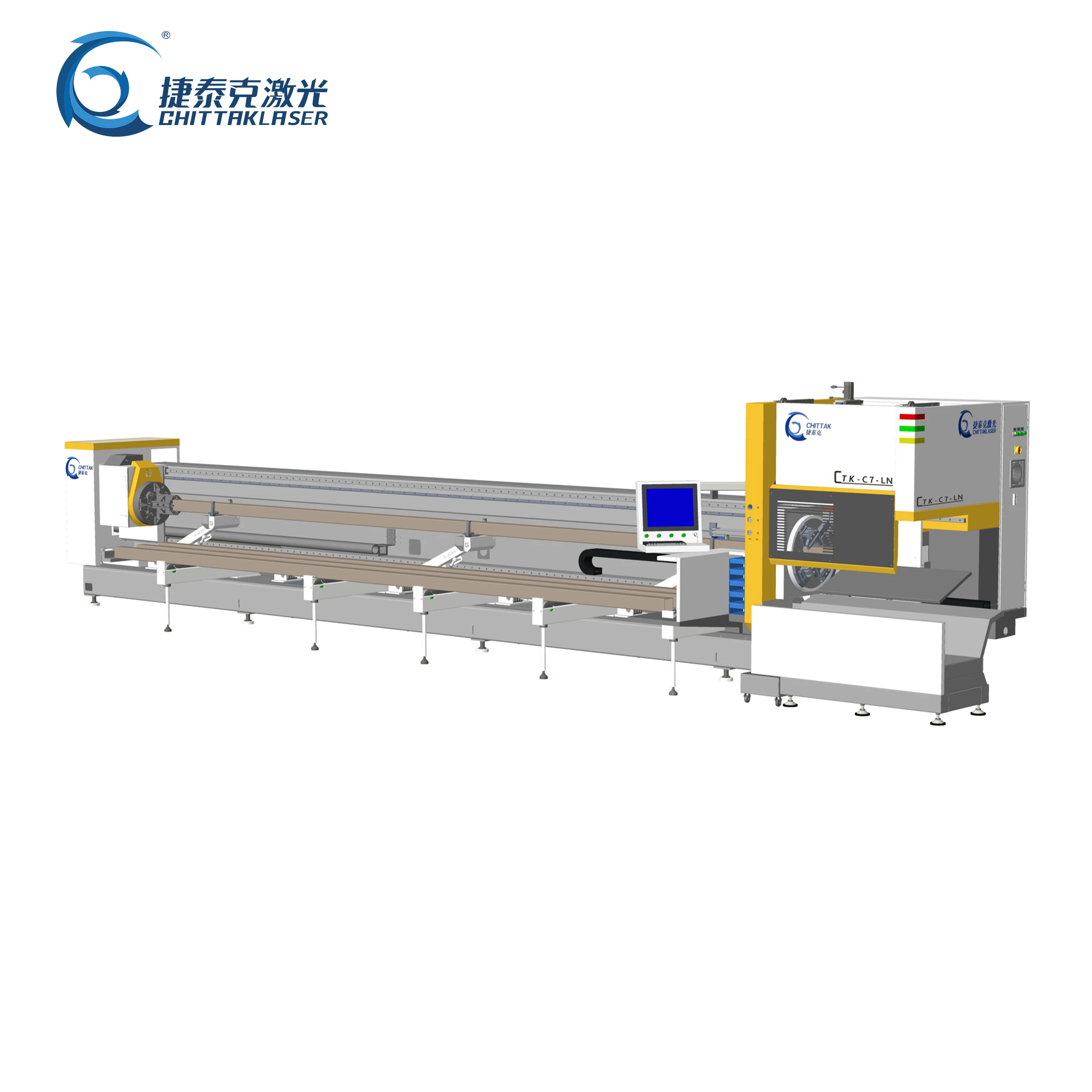 Hot sale CTK-C7-LN Leaping automatic laser  pipe cutting machine