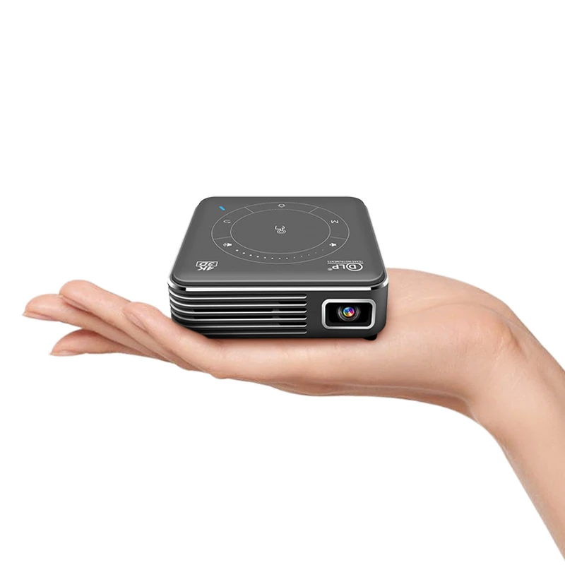 DLP 4K Mobile Portable Projector 16GB 32GB Built-in Memory Household  Android Mini Smart Projector