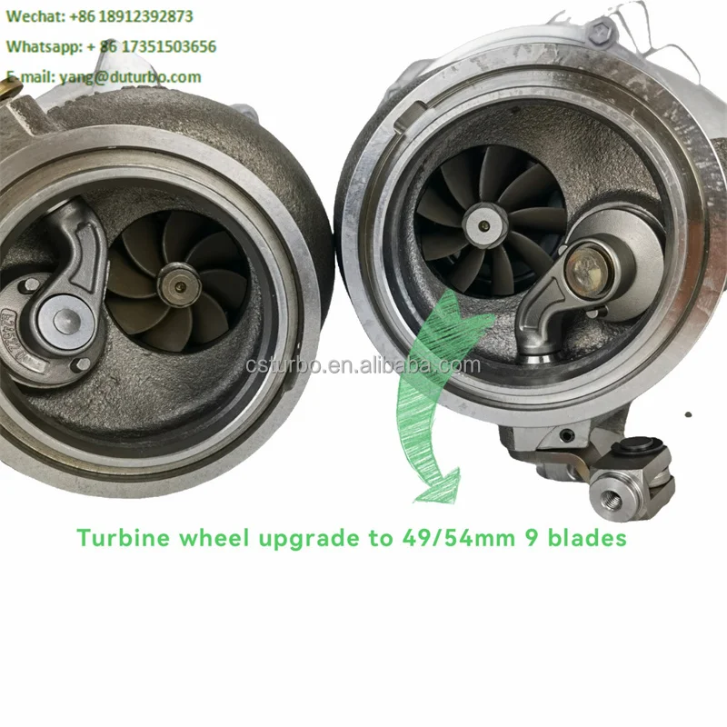 IS38 turbo performance 06K145722H Upgrade Stage1 G25-550 ball bearing turbocharger S3 Golf GTR R 2.0T IS12