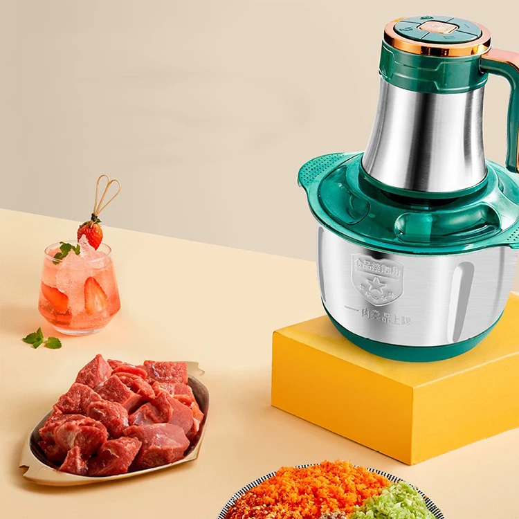 National Meat Grinder Mince Meat Machine 5L Electric Meat Grinder Mincer Mixer Home Blender