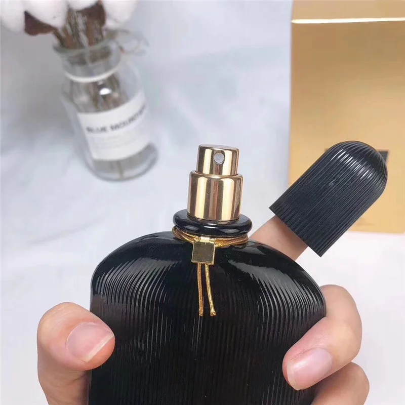 Black Perfume 100ml Men Fragrance Eau De Parfum 3.4fl.oz Long Lasting Smell TFord Brand EDP Man Cologne Spray OEM