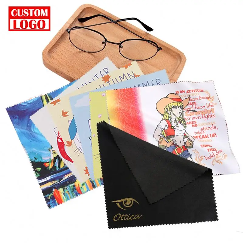 Hot Sell Glasses That See Through Clothes Glasses Cleaning Cloth Luxury Linen Cloth Foldable Eye Glasses Case