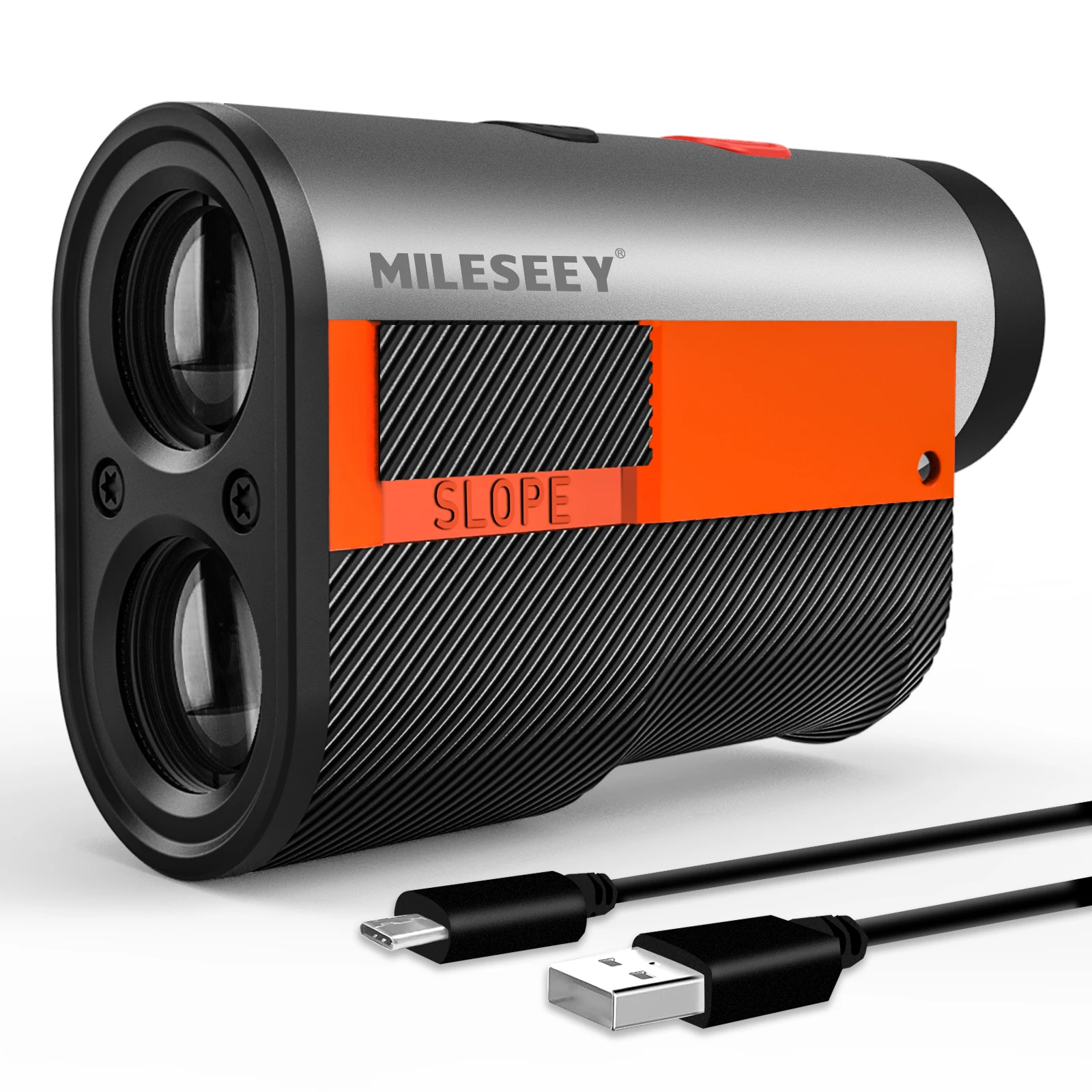 Mileseey GPF12 Fast Pin-Seeking Flag Locking Vibrating Laser Golf Range Finder High Quality