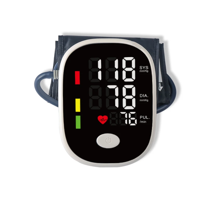 Household Medical Device Electronic Smart Digital BP Machine Home Use Sphygmomanometer Upper Arm Blood Pressure Monitor