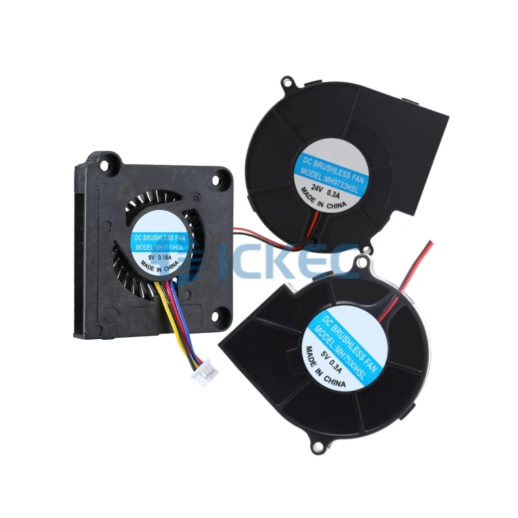 5V 9V 12V 24V Plastic Blades Industrial DC Fans Blower Fans