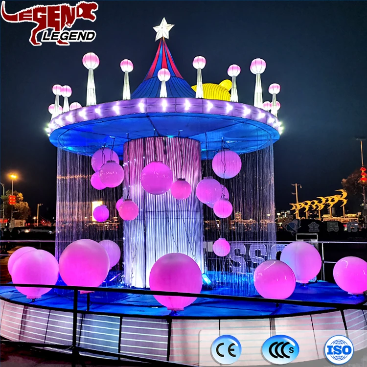 Tiger Dragon Animal Lantern Planet Lantern Park Scenic Festival Carnival Decoration Chinese Traditional Silk Lantern