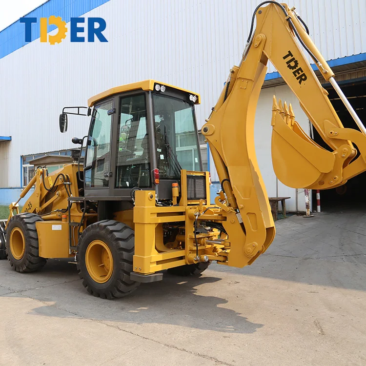 TDER Gold Supplier 3ton backhoe loader 4x4 chinese backhoe loader