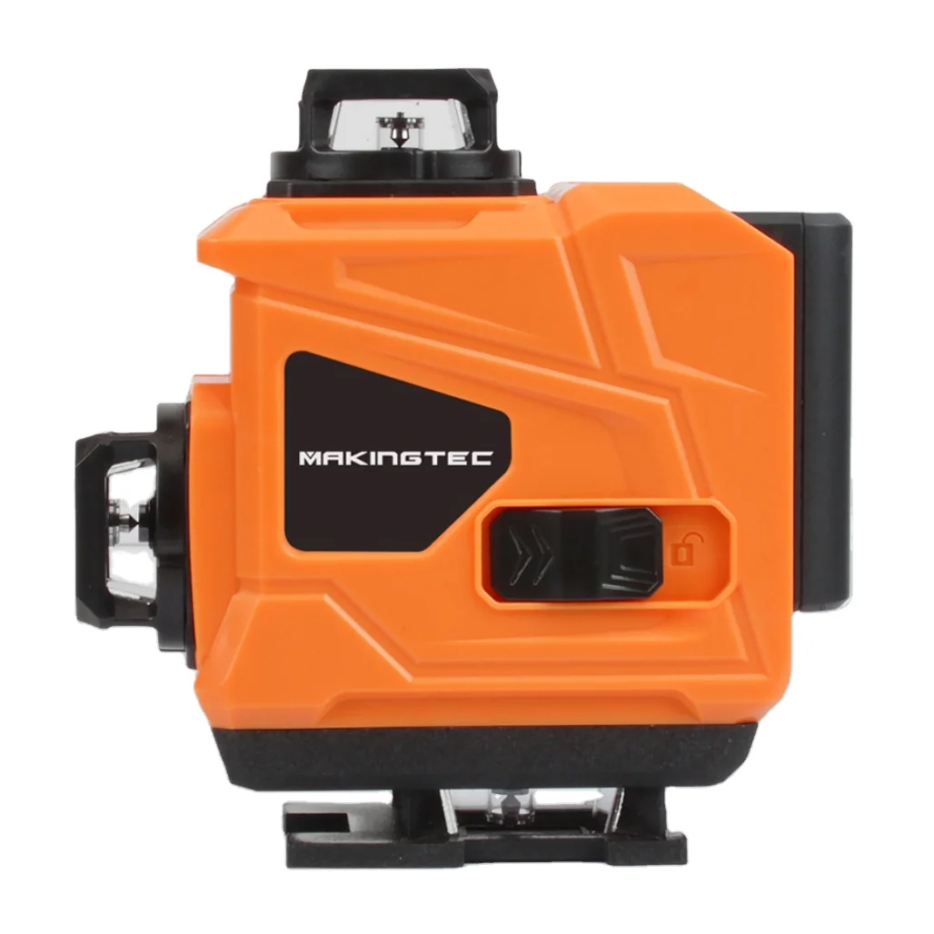 16 Beam green line Laser Level 8V8H Laser and Leveling 4D lithium battery powered