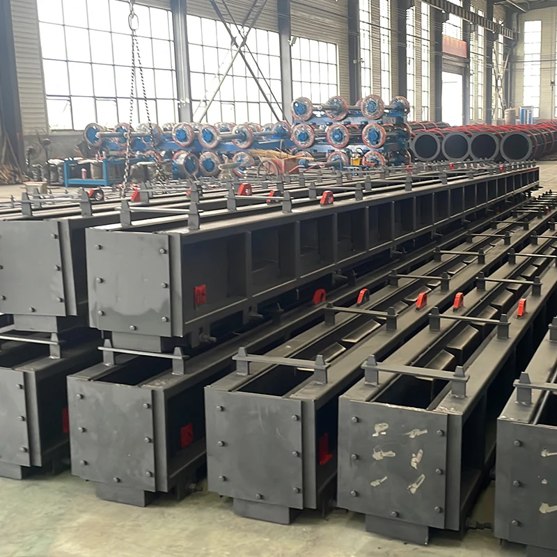 African Standards Prestressed square concrete pole mold making machine Mould production line