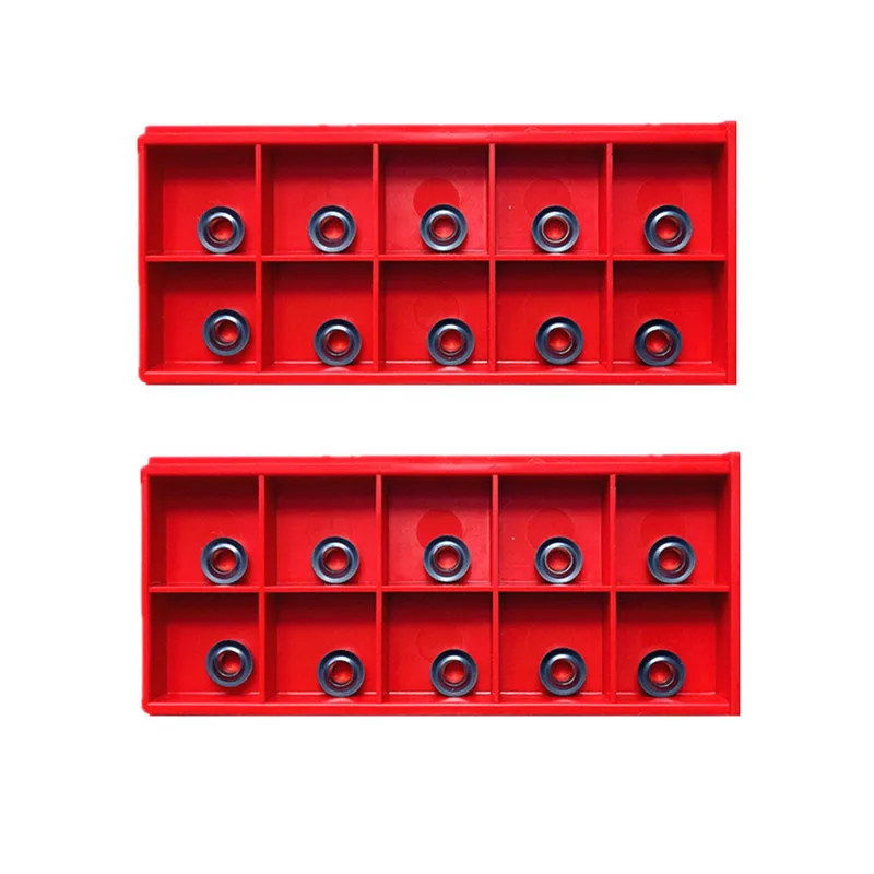 RPMT08T/RDMW08T/RPWM10T/RDMT12/RDMT16/RDMW16/ TG1225 CNC Lathe Carbide Milling Inserts Cutting Blade Tools
