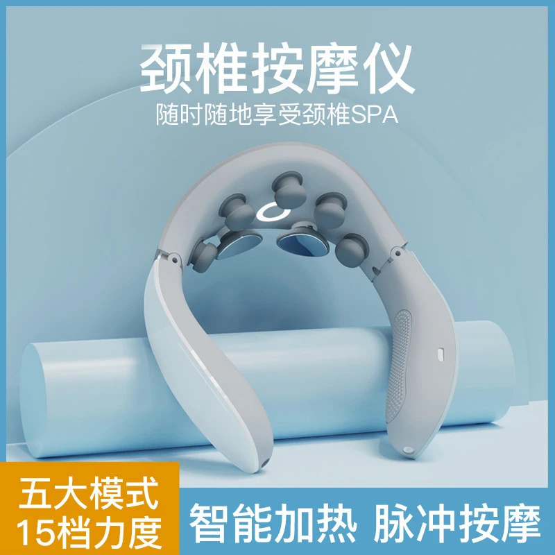Cervical Smart Relax Shiatsu Car Home Electronic Electric Pillow Neck Massager For Car and Office