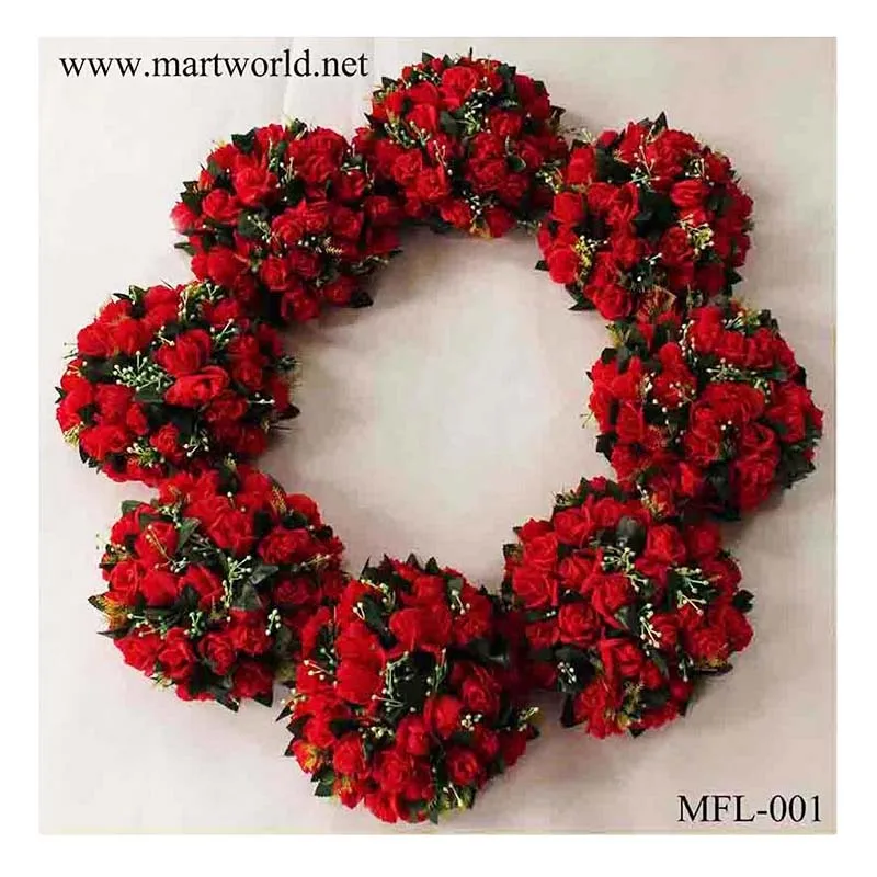 artificial flower purple rose  silk artificial high quality wedding silk flower bouquet marriage  vase stand decoration(MFL-009)