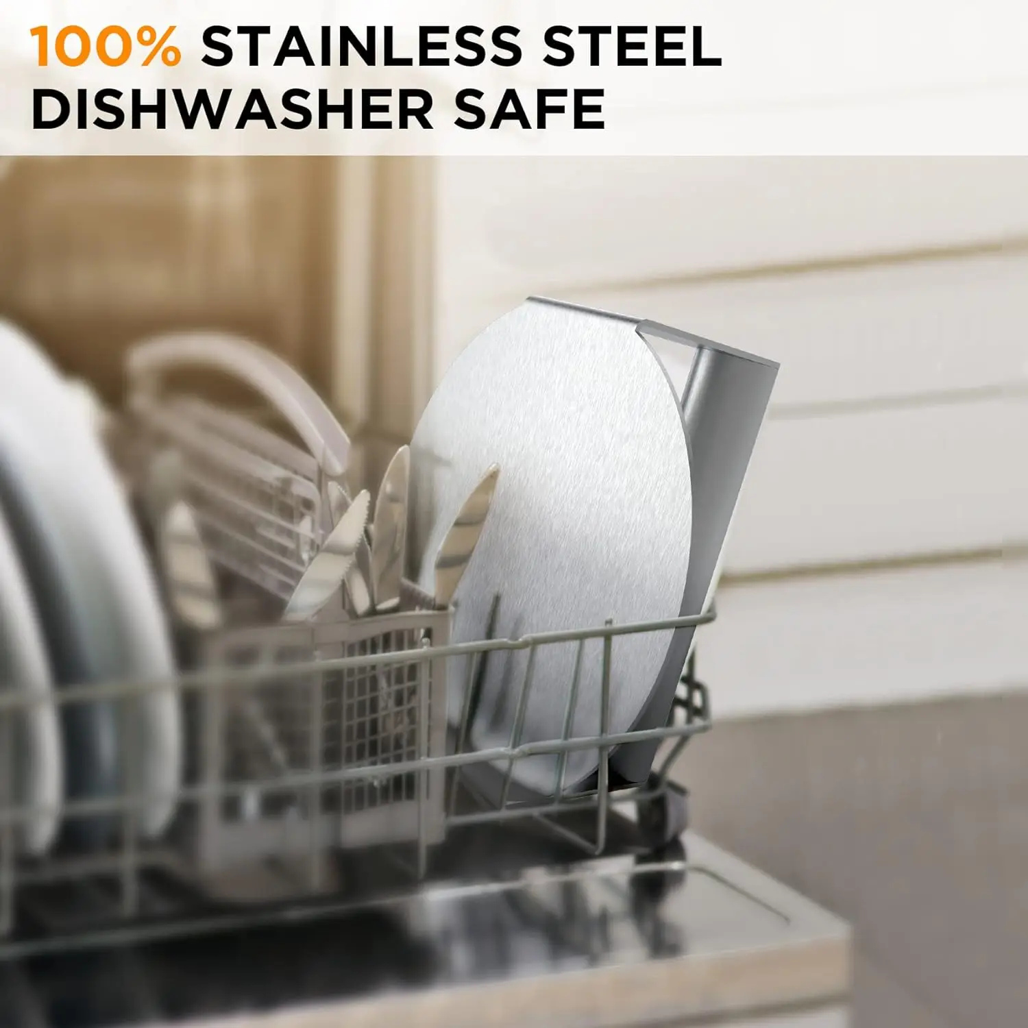 Stainless Steel Smash Burger Press,Non-stick Smooth Hamburger Press,Bacon Grilled Cheese Perfect for Top Griddle Cooking