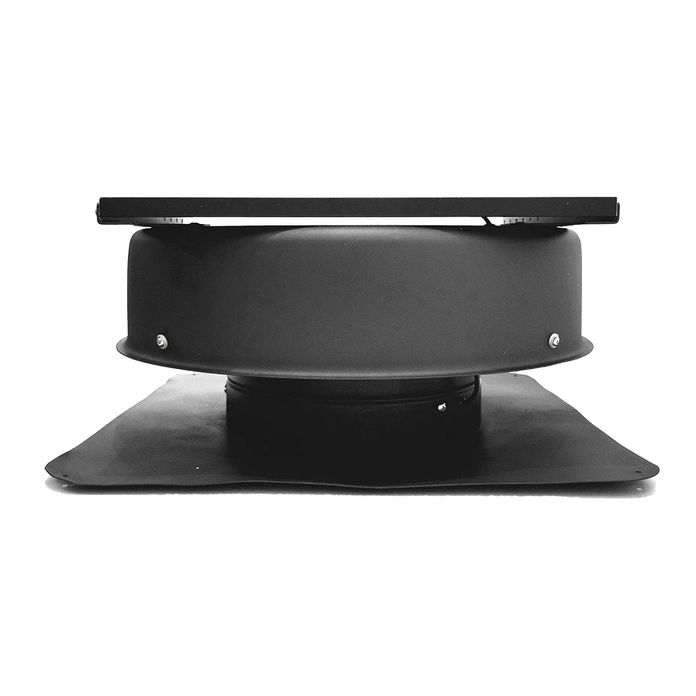 Solar Roof Ventilation Fan Durable Aluminium Fan Blades Protected against Rain and Lightning