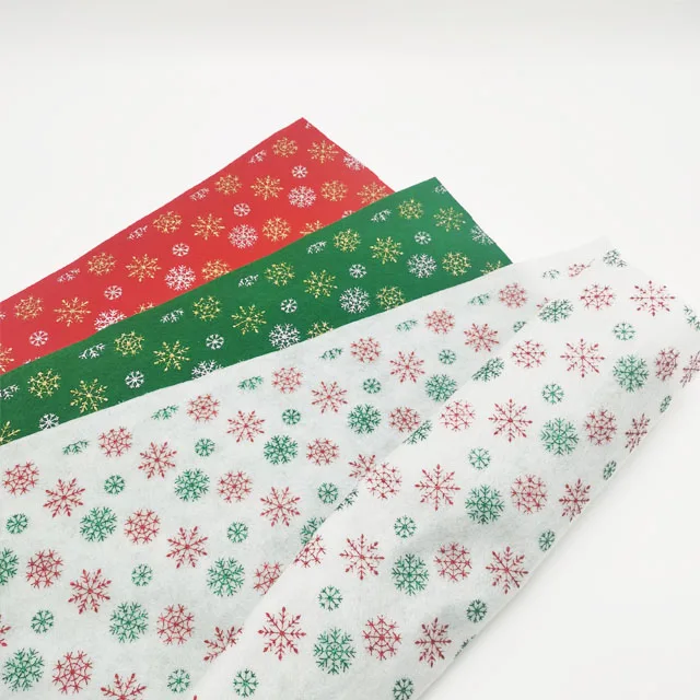 Christmas craft felt roll 180gsm PET felt roll factory price