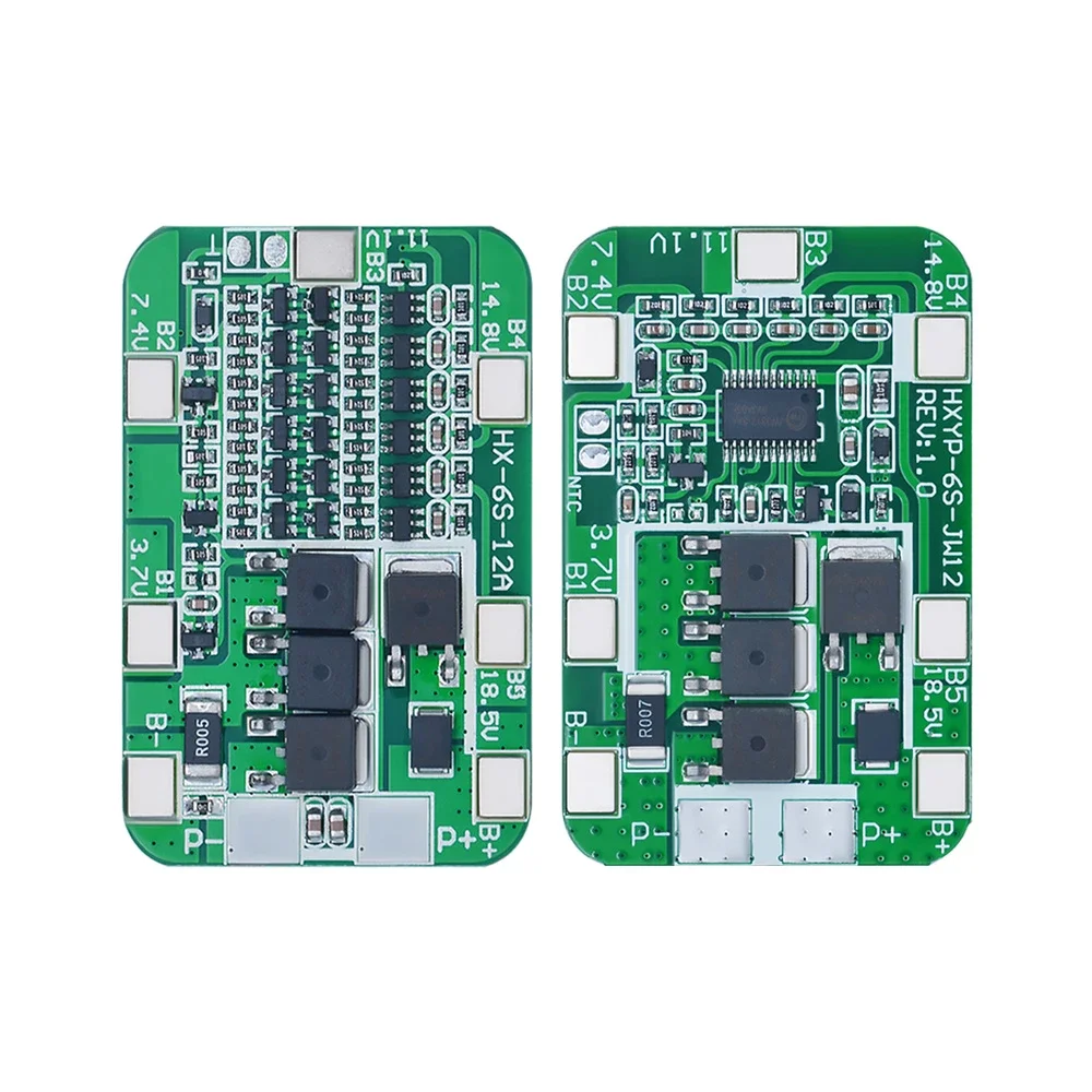 6S 15A/25A 24V 25.2V PCB BMS Protection Board For 6 Pack 18650 Li-ion Lithium Battery Cell Module