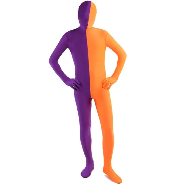 customize mix colors cheap lycra red latex catsuit zentai carsuit