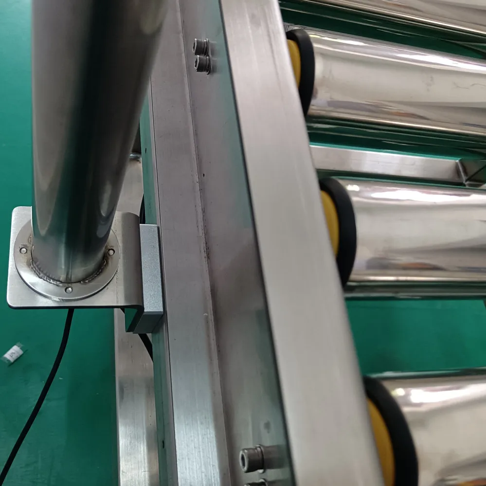 Passive roller conveyor checkweigher check weigher weighing scale for big heavy bags