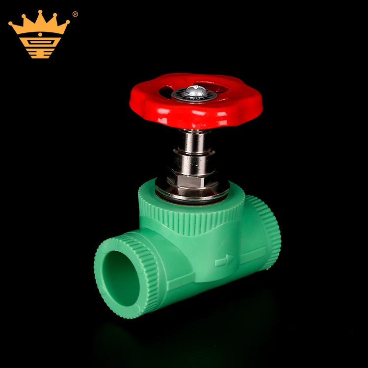 PPR Fittings High Pressure 25mm Ppr Stop Valve Industry Home Plumbing Ppr Pipe Fittings Stop Cock Valve