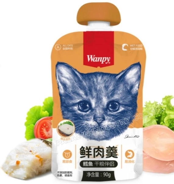 Top-selling Wanpy 90g Fresh Nutritional Pet Cat Wet Food Various Flavor Cat Dog Liquid Snacks Wet Cats Treats