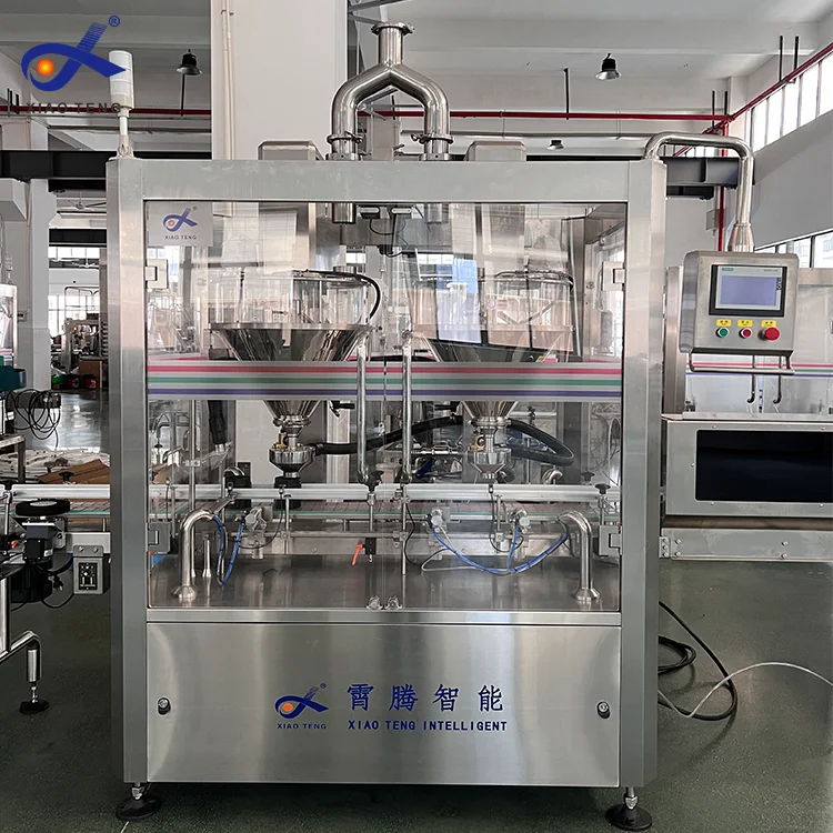 China fill pack 5000g powder pod make filling machine 1-100g packing machine price supplier for bottle caps