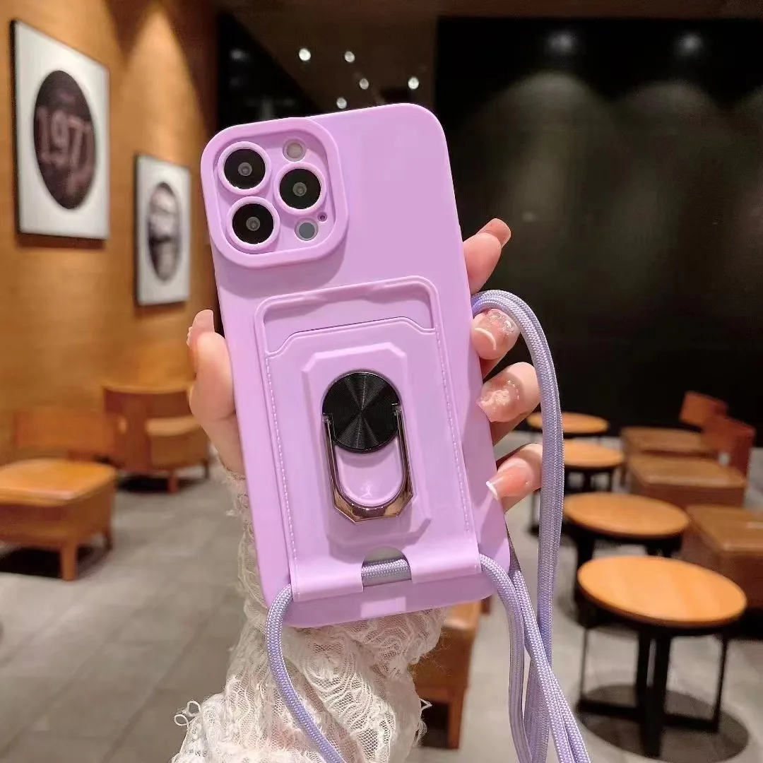 Mobile Phone Strap and Case for Phone Case for Xiaomi for Redmi Note 10 Pro 10T POCO X3 Pro 10 10C Note 7 8 Pro