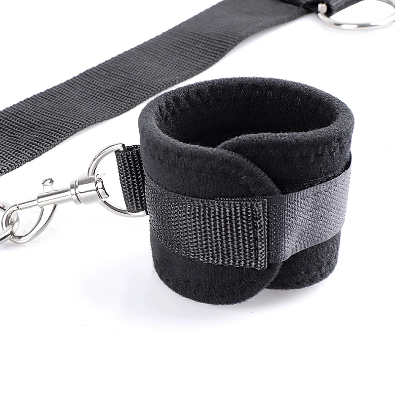 Hot Leg Bind Belt Fetish Slave Bondage Sex toy Bed Protect Couple Adult Restraints Kit Foot Cuffs Handcuff Sex Bondage For Lover