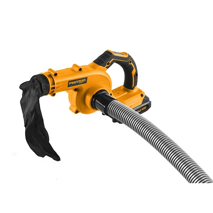 MANRUN 18V Cordless Mini Leaf Dust Cleaning Blower Dust and Suction Blower
