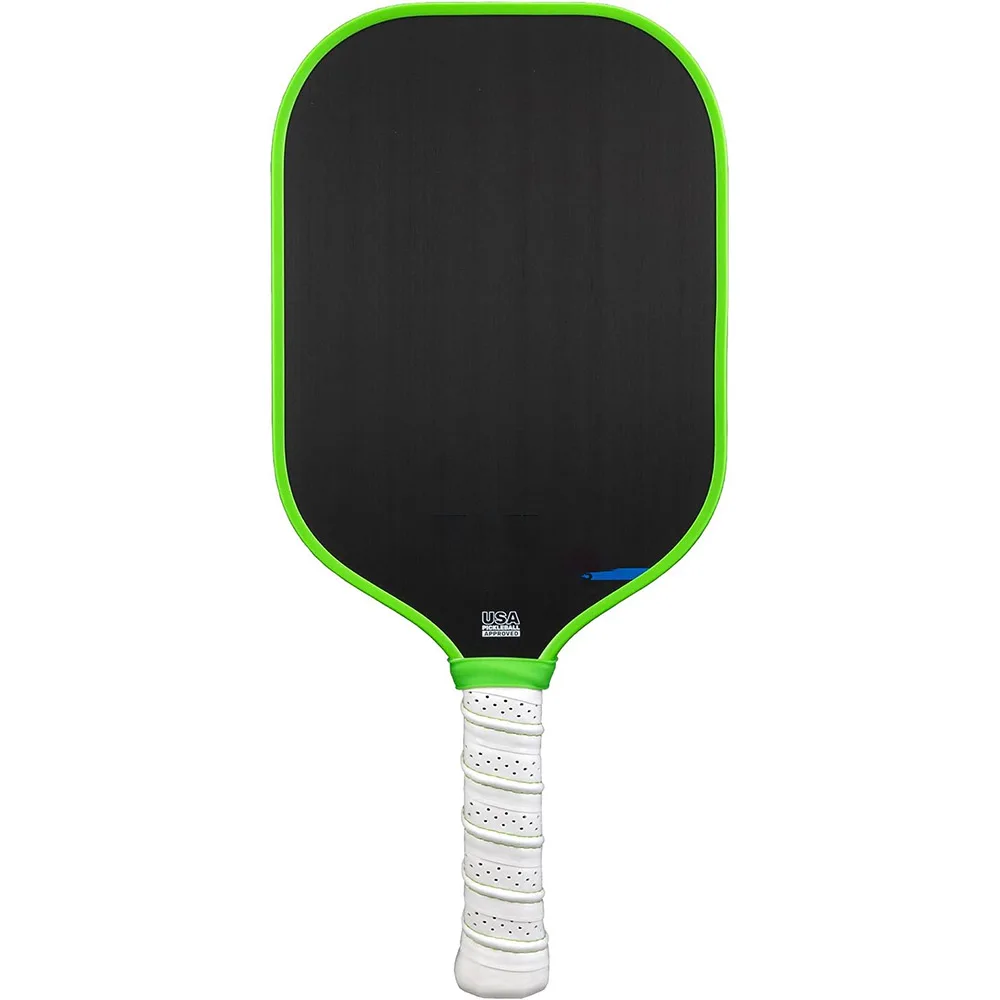 Thermoformed UnibodySeries Pickleball Paddle 13mm or 16mm Raw Carbon Fiber | Thermoformed with Foam Injected Walls