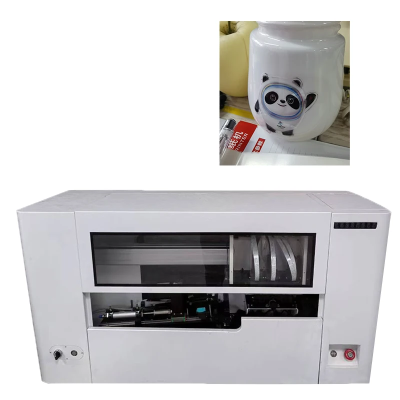 Wholesale Customization Glass Perfume Bottle Printing Multifunction Control Panel Bottle Uv Printing Machine For Cylinder