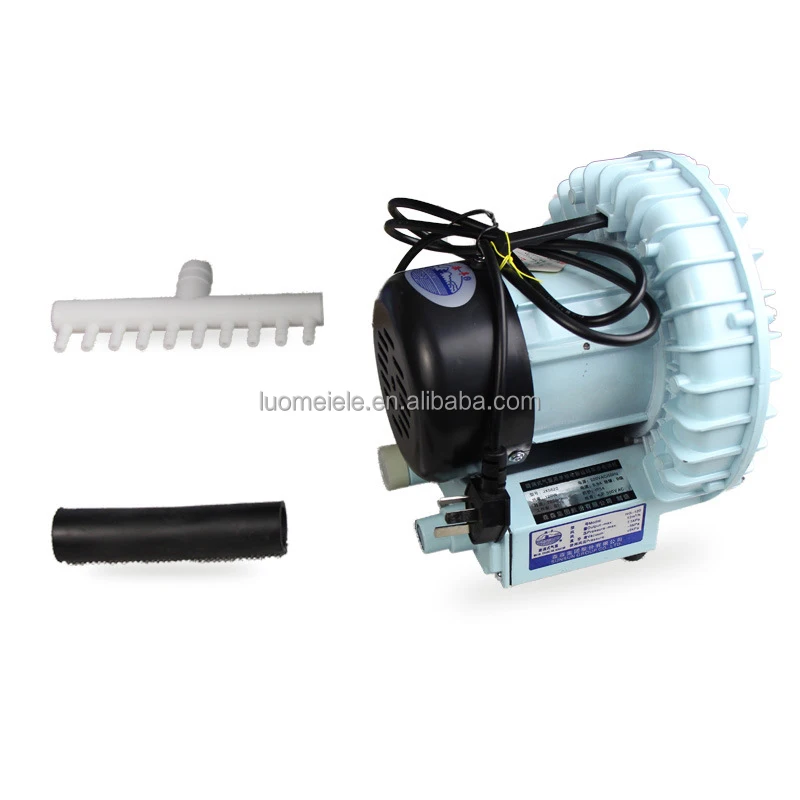 120W Small Portable Vacuum Suction Regenerative Ring Blower