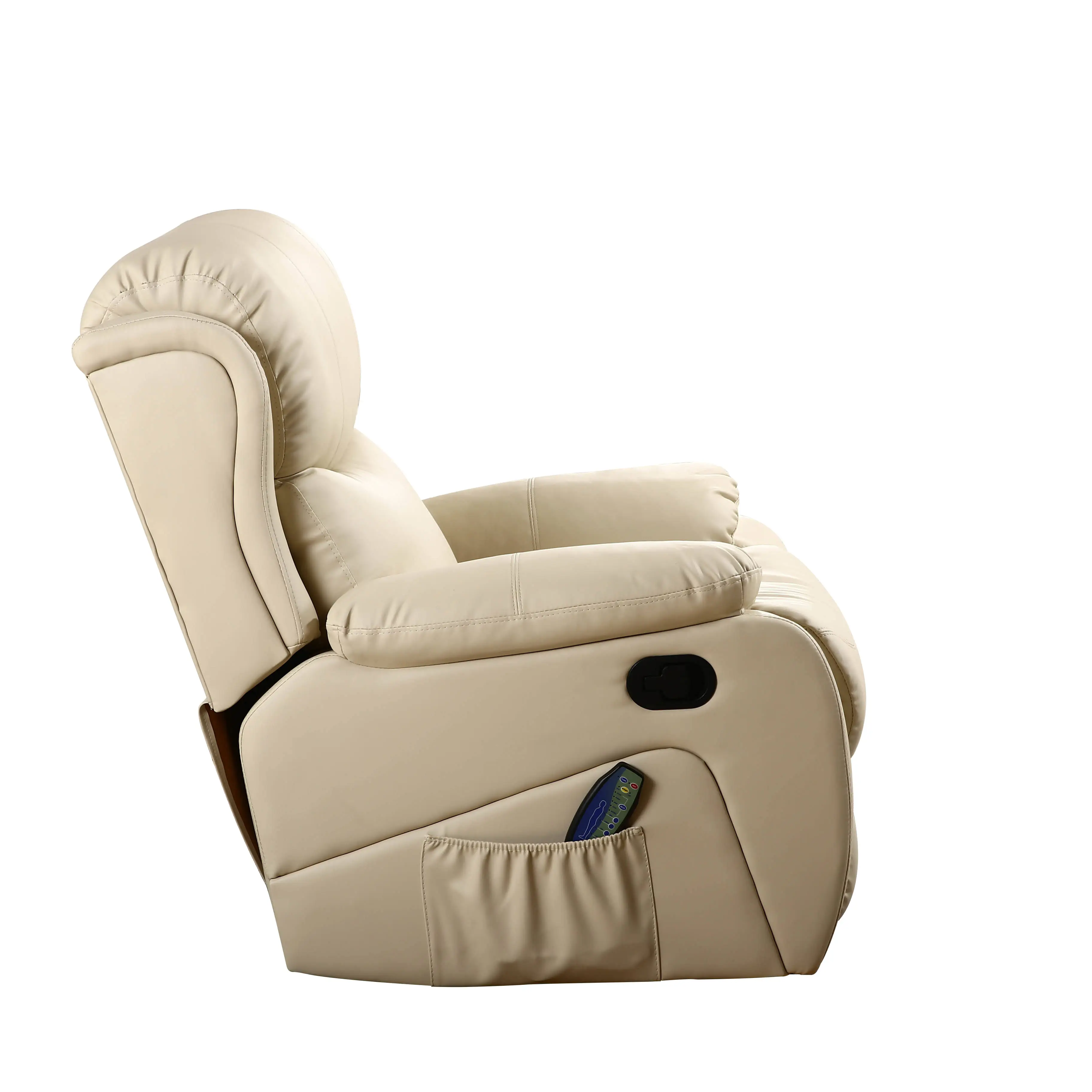Modern Leather Sofa Home Theater Living Room Set Glider Pushback Living Room Factory Hot-Selling Pu Pushback Recliner Chair