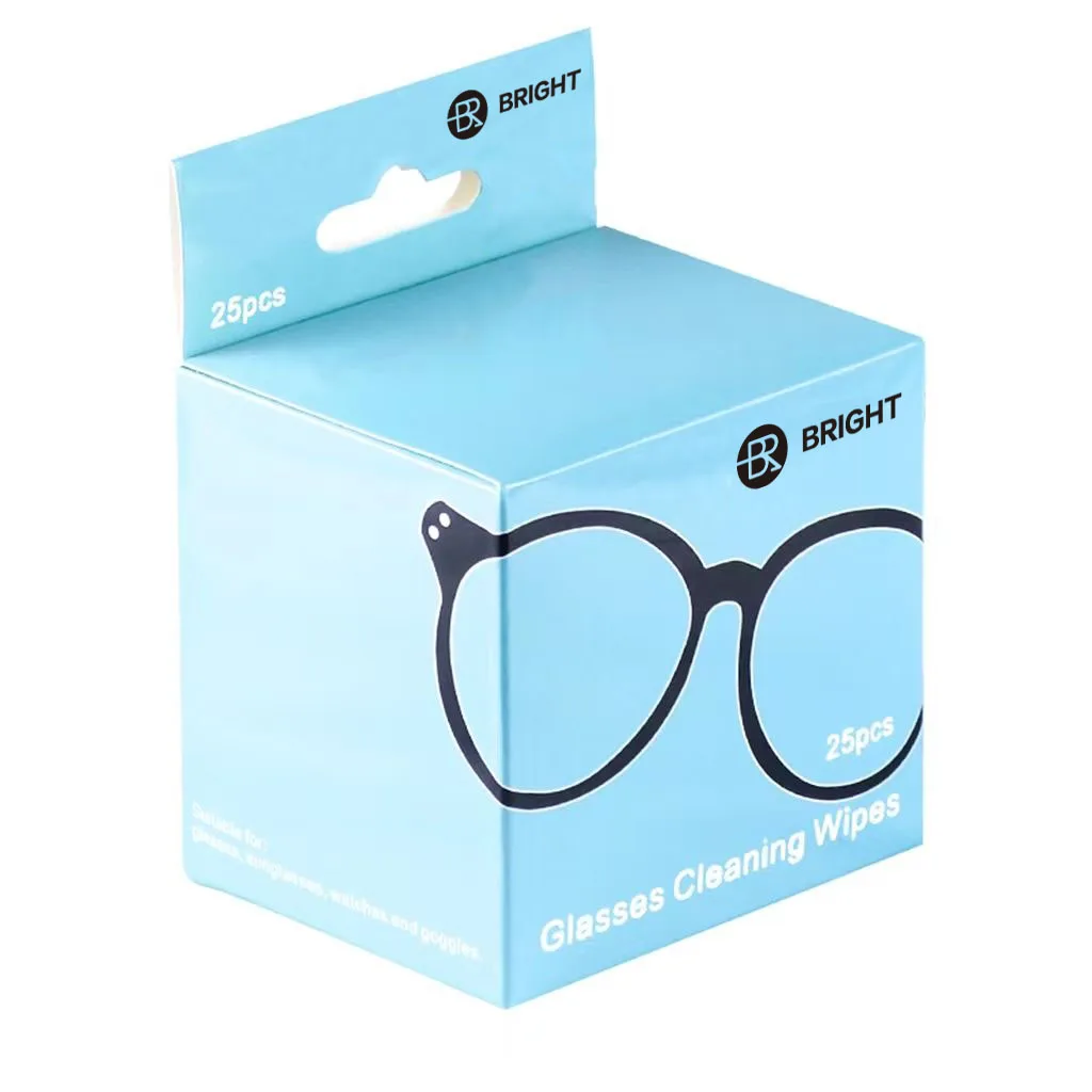 BR New Custom Wipes For Glasses, Screen Anti Fog Wipes Lens Cleaning Wet Wipes