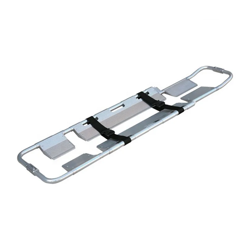 Hospital Public Place and Ambulance Use Aluminum Alloy Scoop Stretcher
