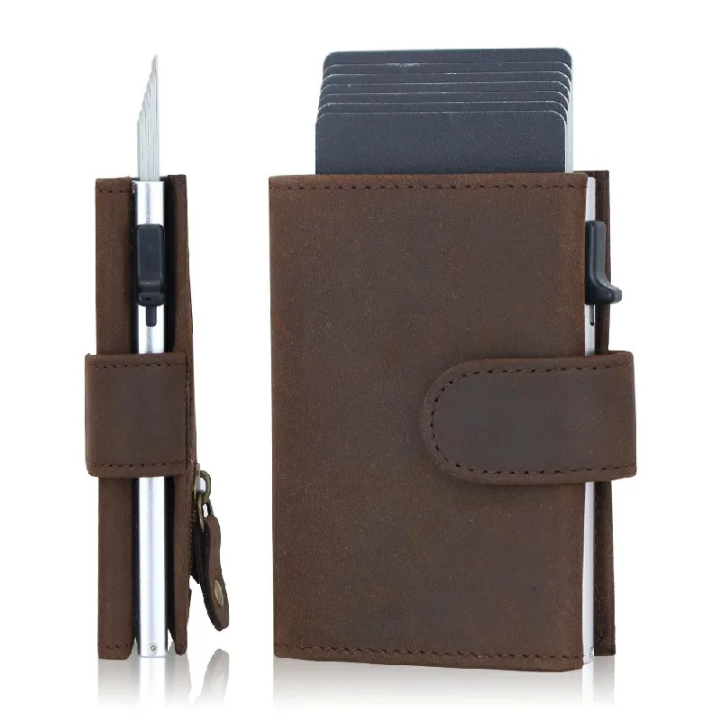 Factory Wholesale Waterproof Cosmetic Bag Multi-Card Position Bank Card Bag With Zipper and Handle Bag