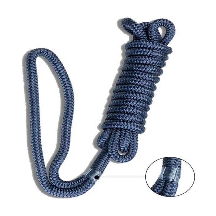 High Performance Double Braided Nylon Polypropylene Dock Line for Anchor Boat Mooring Rope