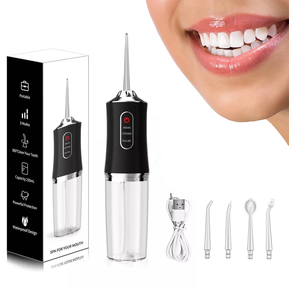 Cheap Price Teethteethwhitening Oral Dental Irrigator Portable Electric Dental H2O Water Flosser For Dental Cleaner
