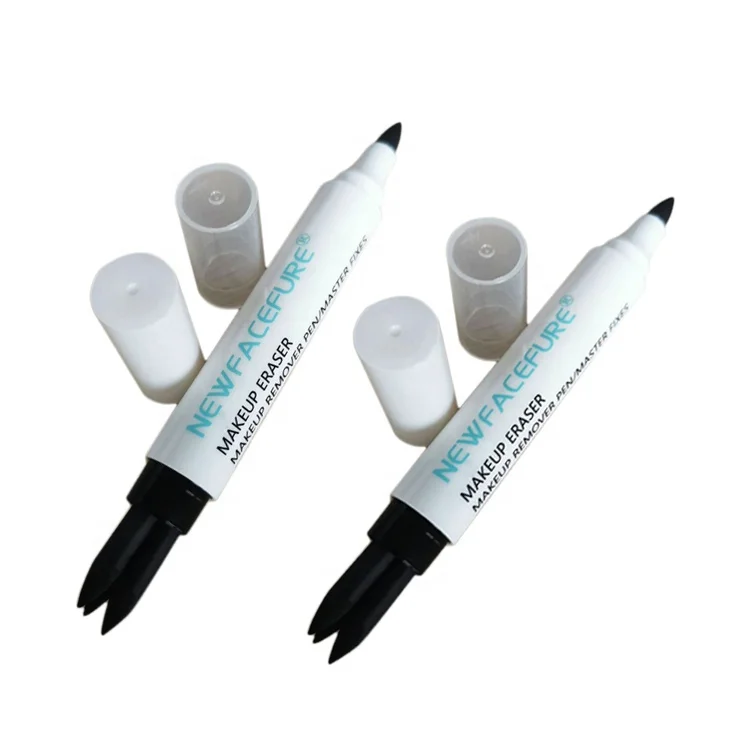 Private Label Custom Packing Easy Remove Correcting Eyeliner Eyebrow Vegan Eye Makeup Remover Pen