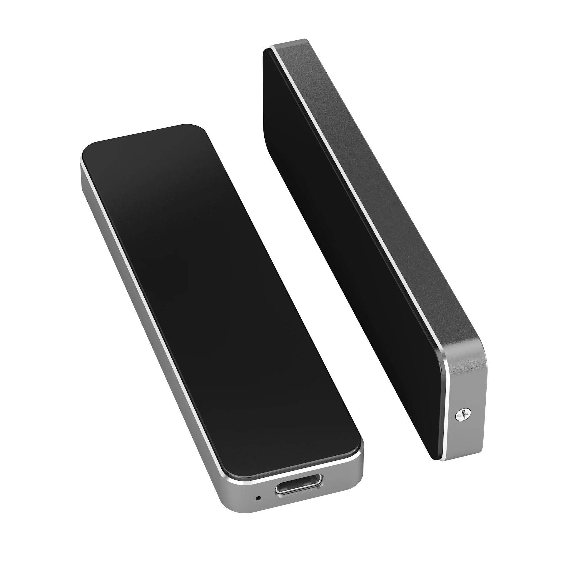 2021 Hot Sale  Usb-c Hub Enclosure High Speed support 2TB Usb3.0 Hub Memory Portable M.2  Type-c SSD Enclosure