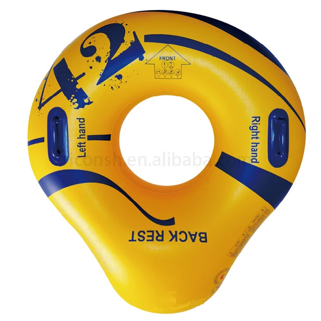 Nice Quality Modern Design 36' Inflatable Waterpark Tube Outdoor Water Single River Tubes With Handles