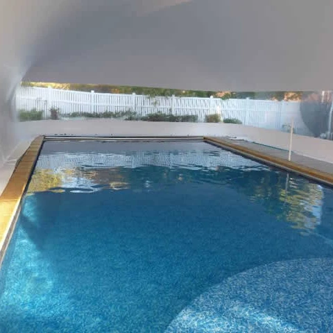 Winter  Outdoor Inflatable Swimming Pool Cover , Inflatable Water Pool Bubble Cover Clear Dome Tent For Garden POOL