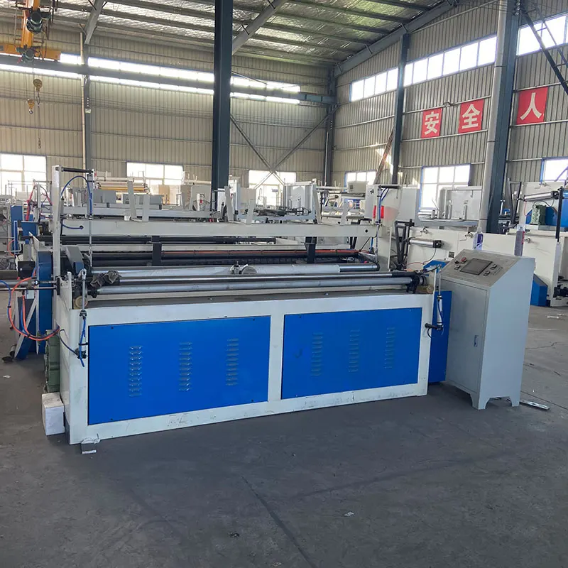 Automatic Tissue Paper Making Machine Paper Toilet Paper Rewinding Machine Toilet Tissue Roll Equipment