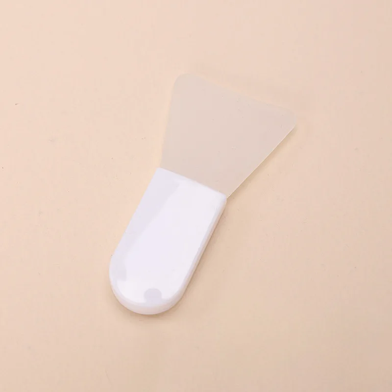 Portable Mini Silicone Facial Beauty Tool Fingertip Mic Brush with Short Handle for Lip Makeup Clay Coating Cosmetic Brush