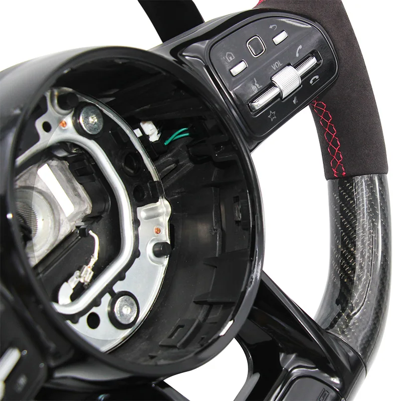 For Mercedes Benz A GLA B GLB C GLC E GLE CLS 2019-2023 custom sports model handle steering wheel modification ZC-809-T93-F