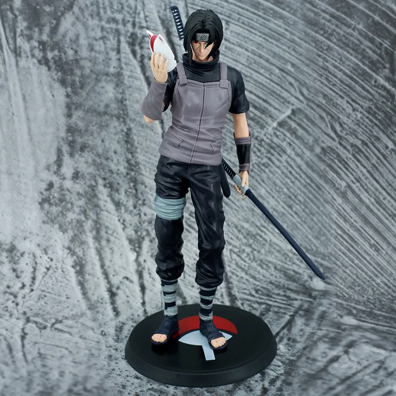 Japanese Cartoon Anime Narutos 28CM Action Figure Face-changing Set Vertical Boxed Decoration Model Toys