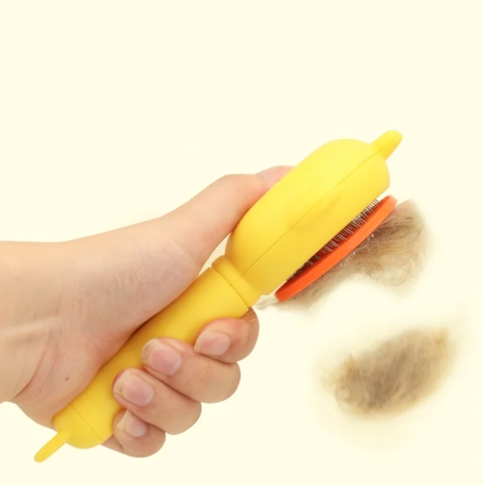 Cartoon Rabbit Cat Head Monkey Shape Pet Hair Remover Comb Message Comb Dog And Cat Grooming Combs