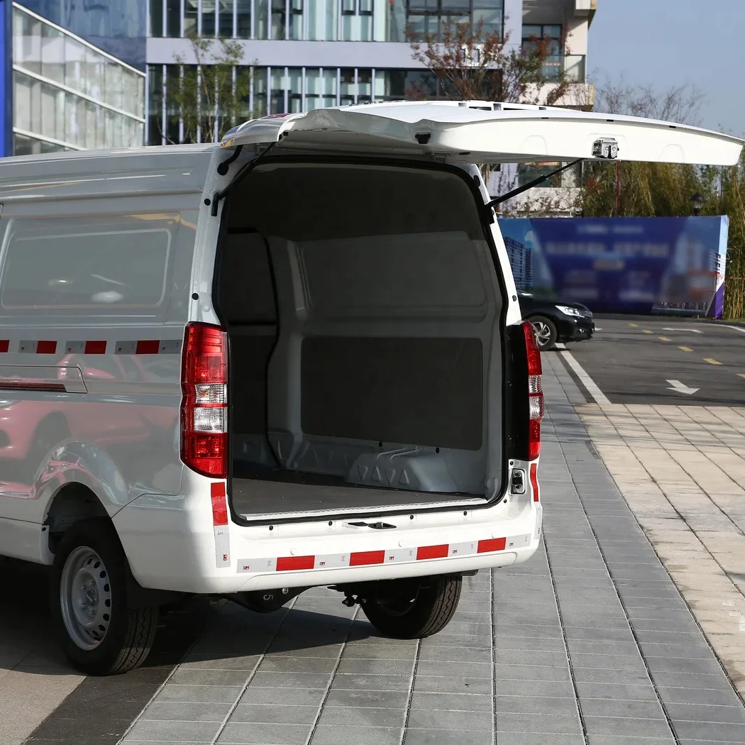 SRM Haoyun NO.1 Lithium iron phosphate battery with 2 Seats EV Cargo Van by China Supplier