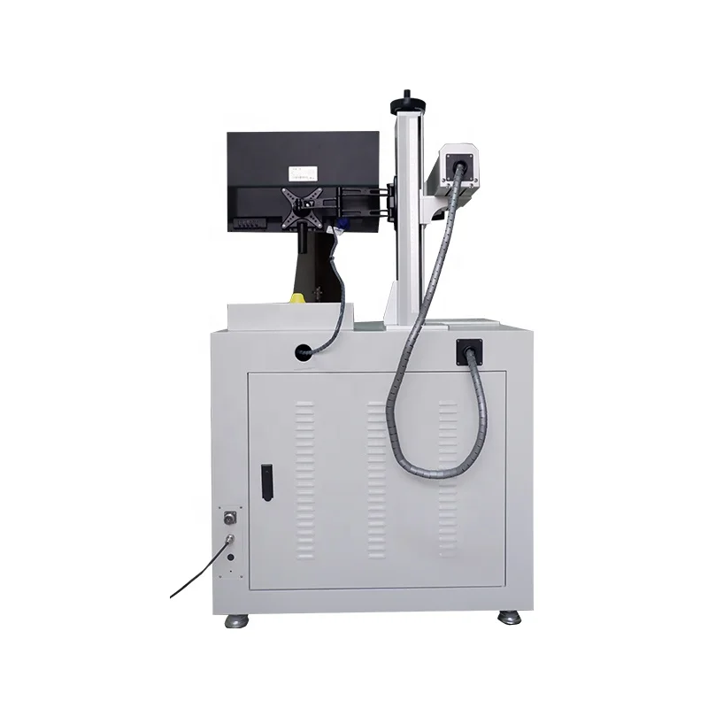 Raycus necklace 20W 30W 50W metal ring jewelry fiber laser marking machine  metal engraving machine