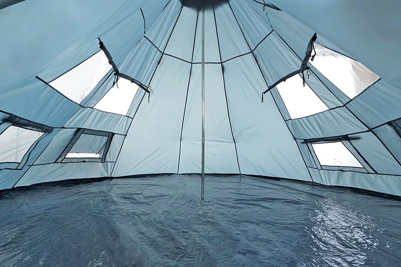 JWF-081 Outdoor water proof camping indian teepee pyramid tipi tent adults